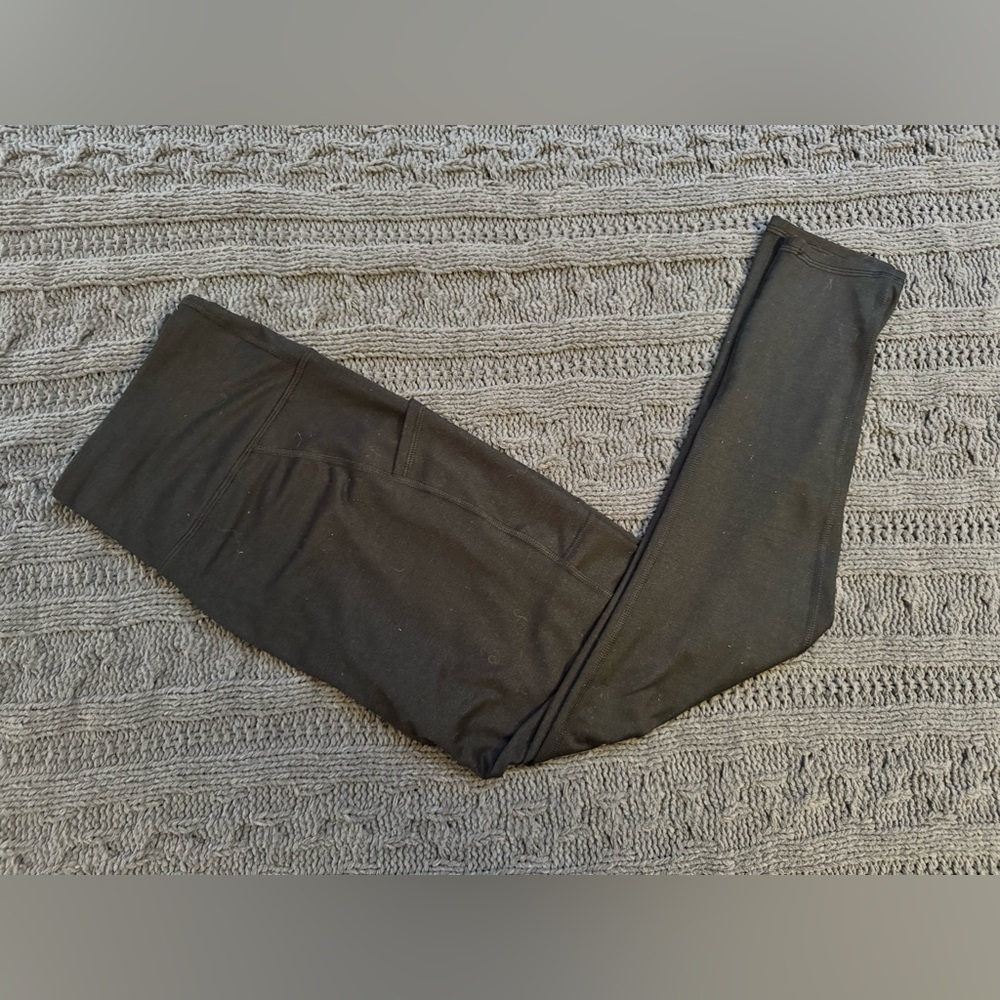 Medium Short Leggings - Maurices Black Stretch Leggings with Pockets